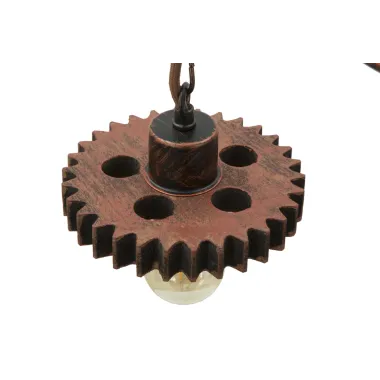 LAMPA ZĘBATKOWA 3 ŚWIATŁA Ø 54X104 cm
